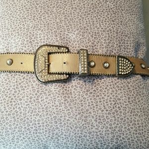 Leather Rock Belt